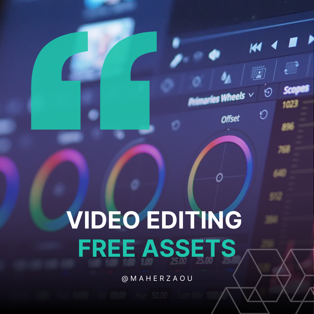 Video Editing Free Assets +50GB